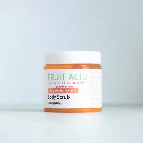 Customized Mineral Vegan BHA Salicylic Acid Scrub Acne Treatment Peeling Facial Scrub Face Cream & Lotion