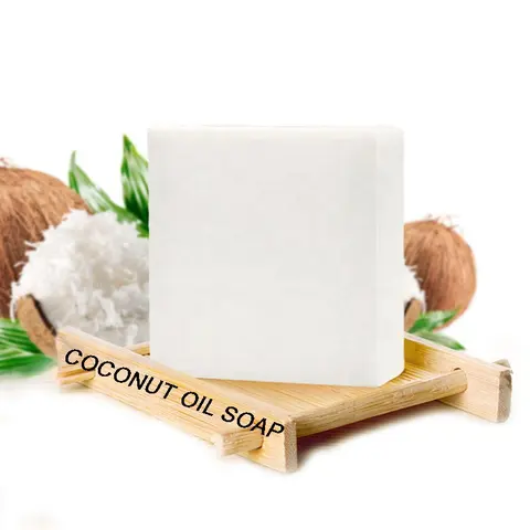 Organic Glutathion Soap Whitening Bath Soap Handmade Coconut Soaps Deep Cleansing Body Care