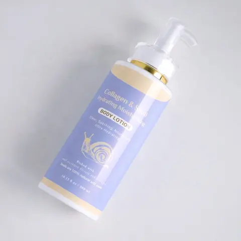 Wholesale hot selling Organic Skin Care Nourishing Skin Whitening Snail Collagen Body Lotion